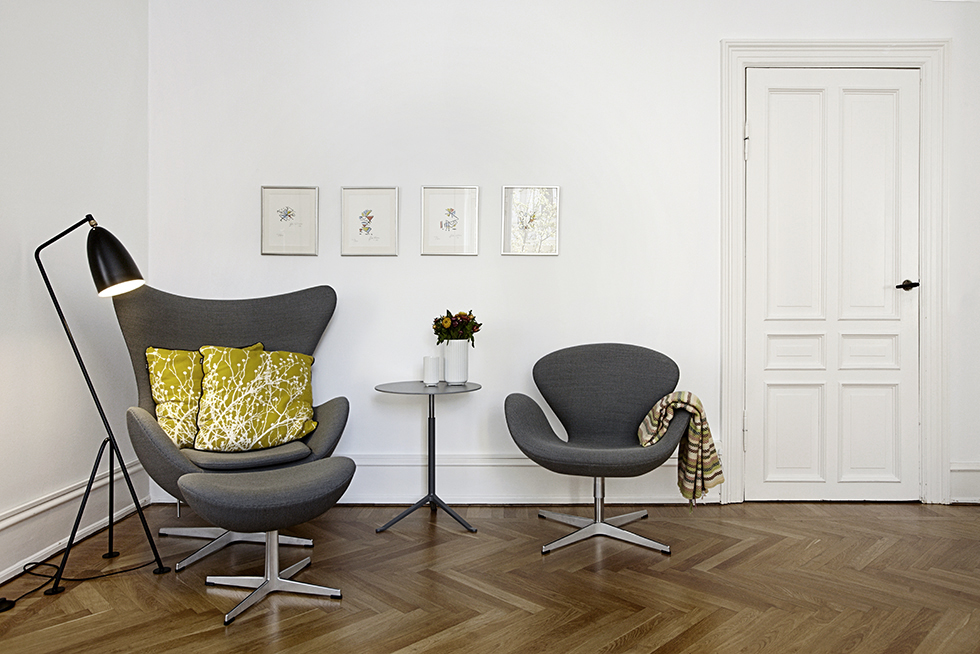 arkitektur fotografi af ægget og svanen